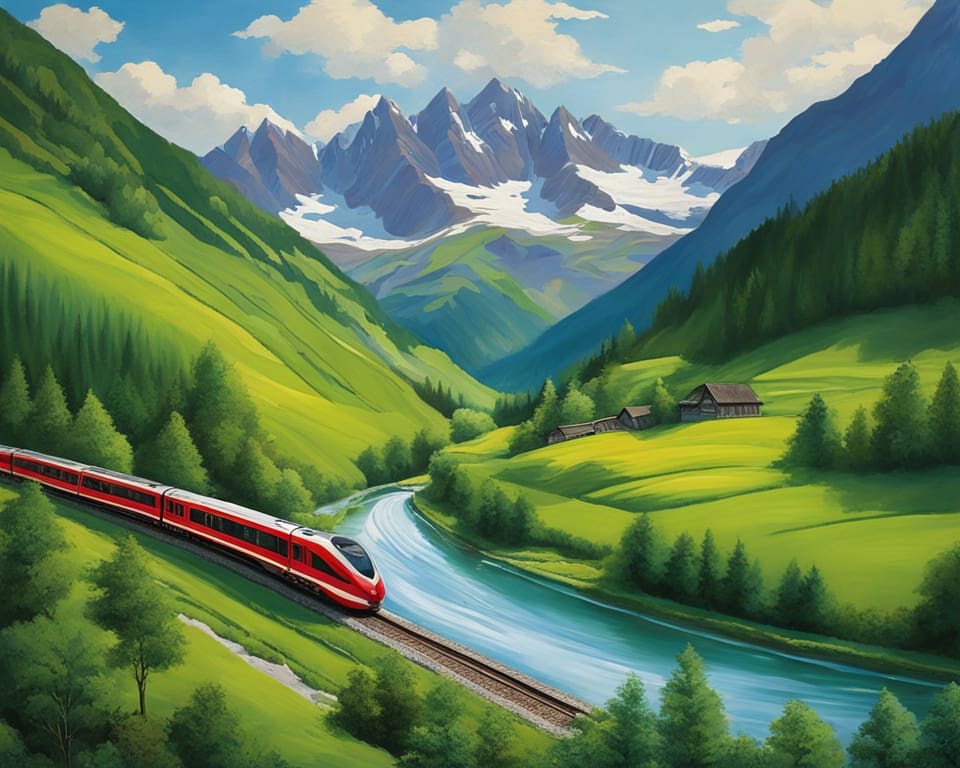 Berner Oberland treinexcursie