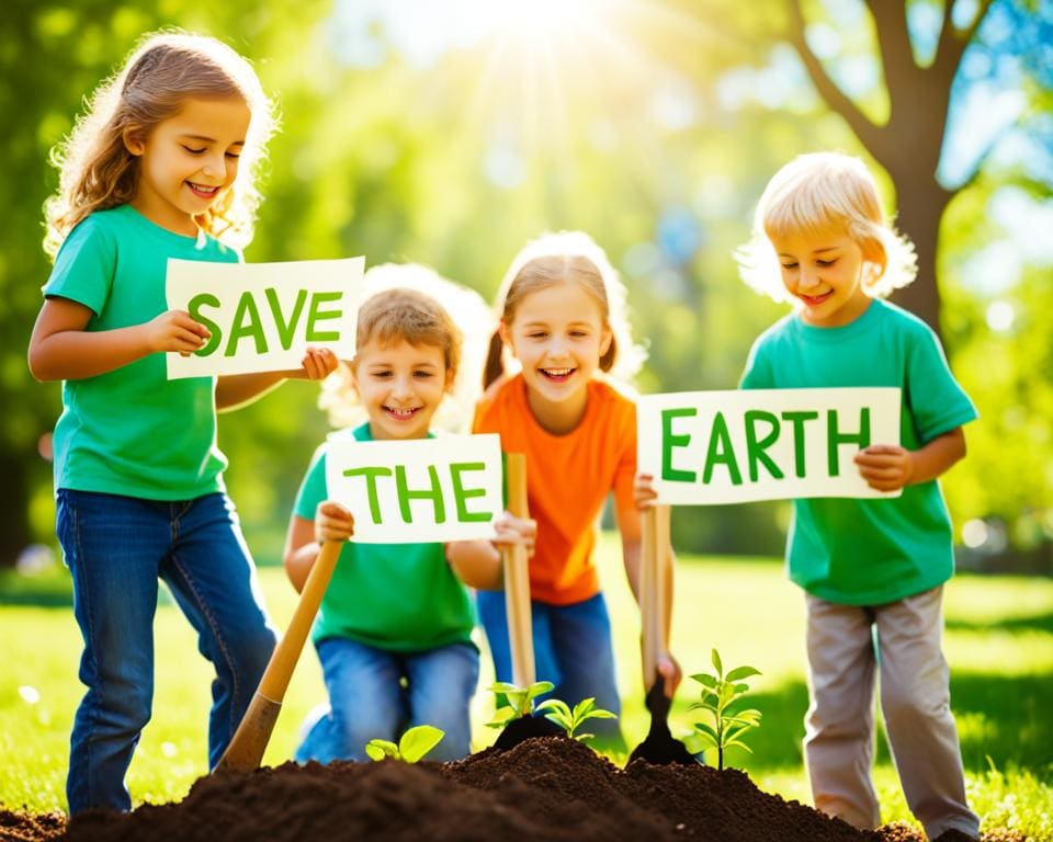 Manieren om Kinderen Te Onderwijzen Over Milieubewustzijn