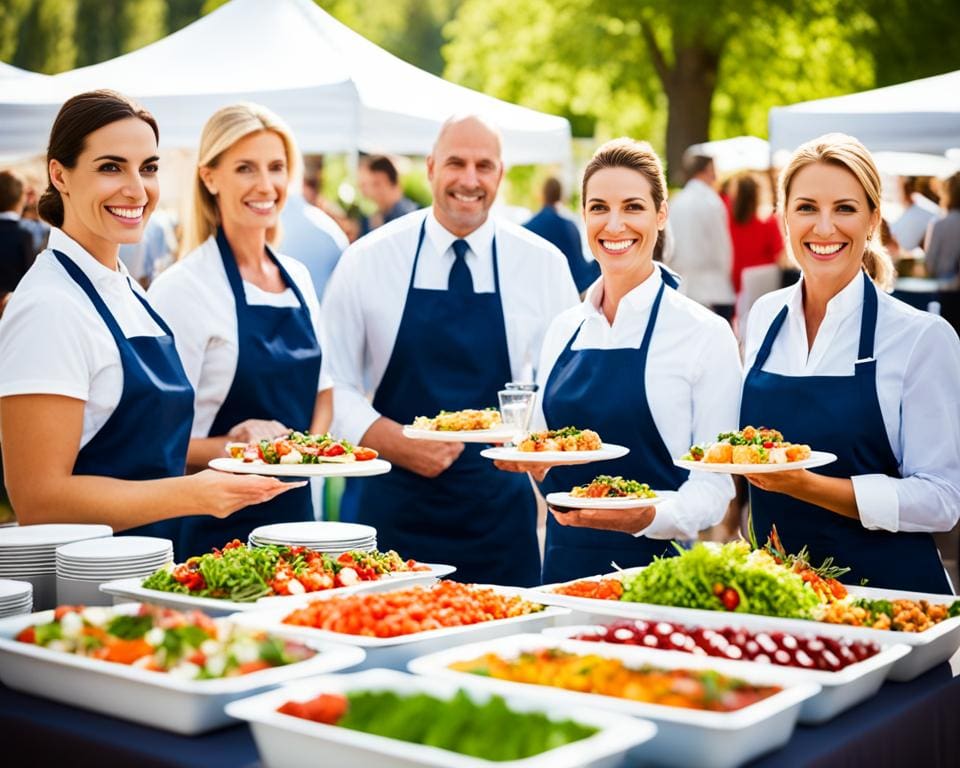 professioneel personeel voor evenementen