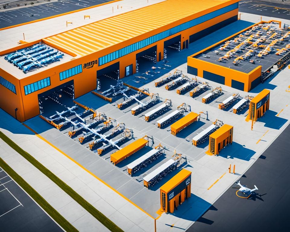 Amazon's drone-leveringen: Innovatie in logistiek