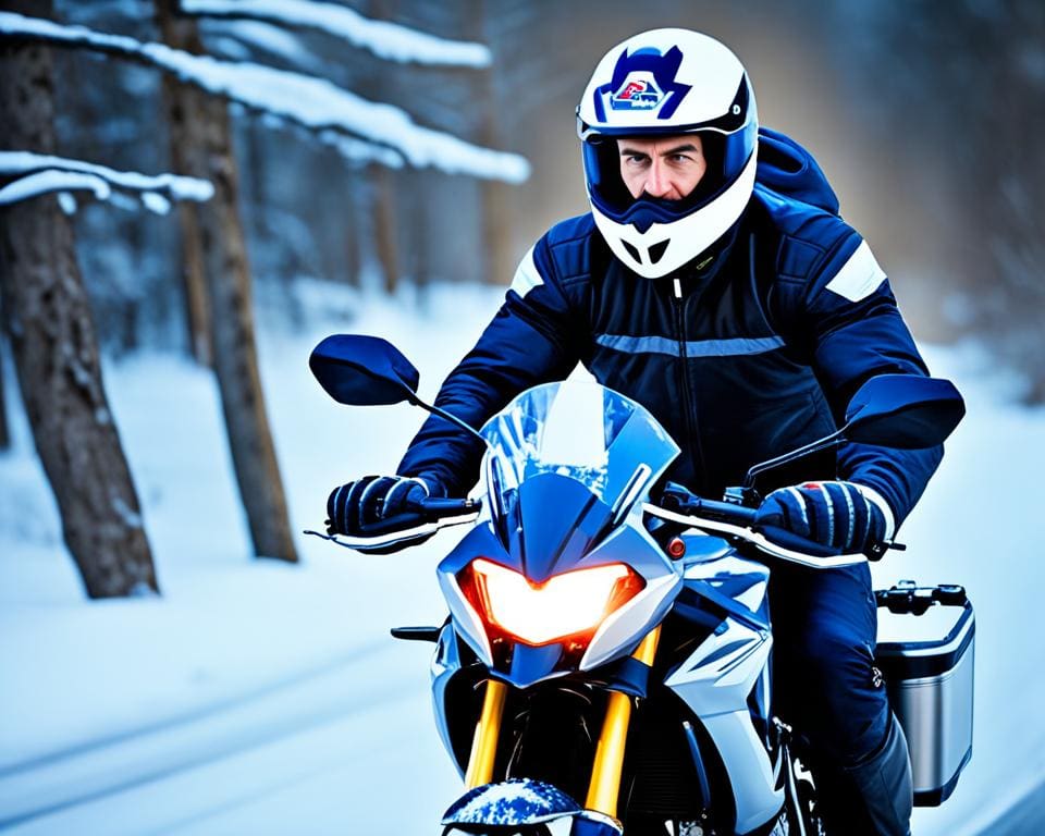 Motorrijden in de winter: Hoe je veilig blijft op de weg