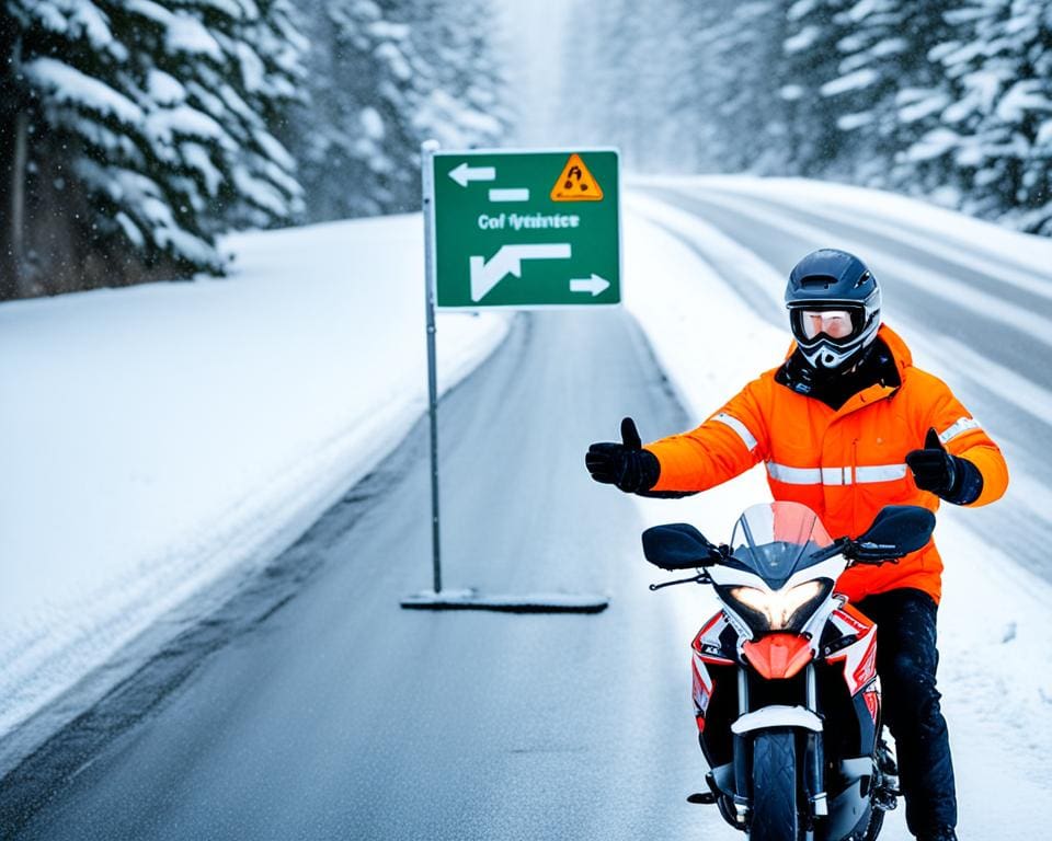 Motorrijden in de winter: Veiligheidstips