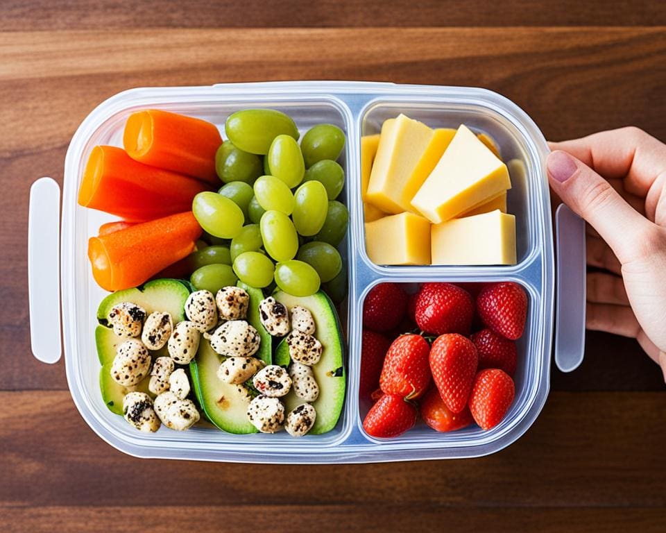 gezonde snacks voor onderweg