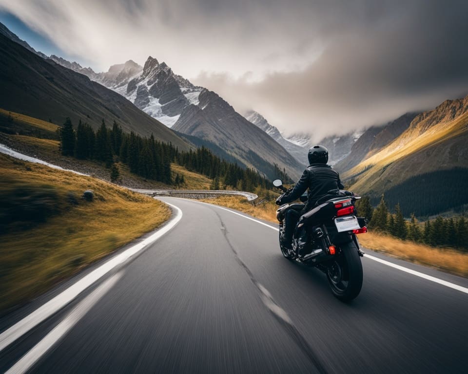 veilig motorrijden in bergwegen