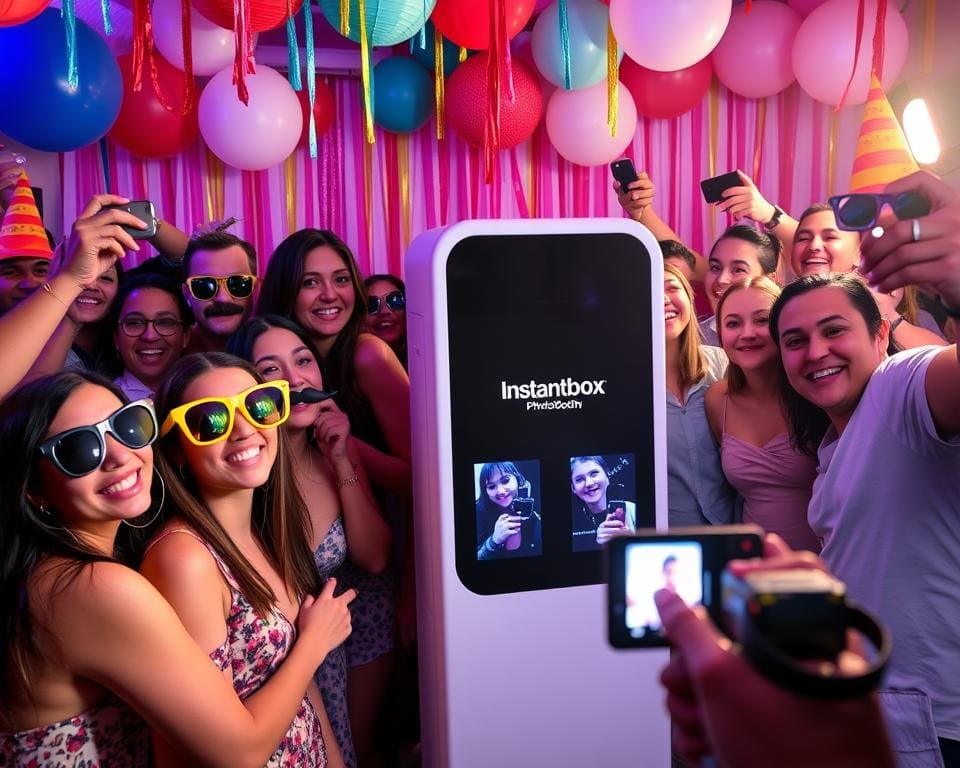 Ajoutez du fun à vos événements avec un photobooth Instantbox