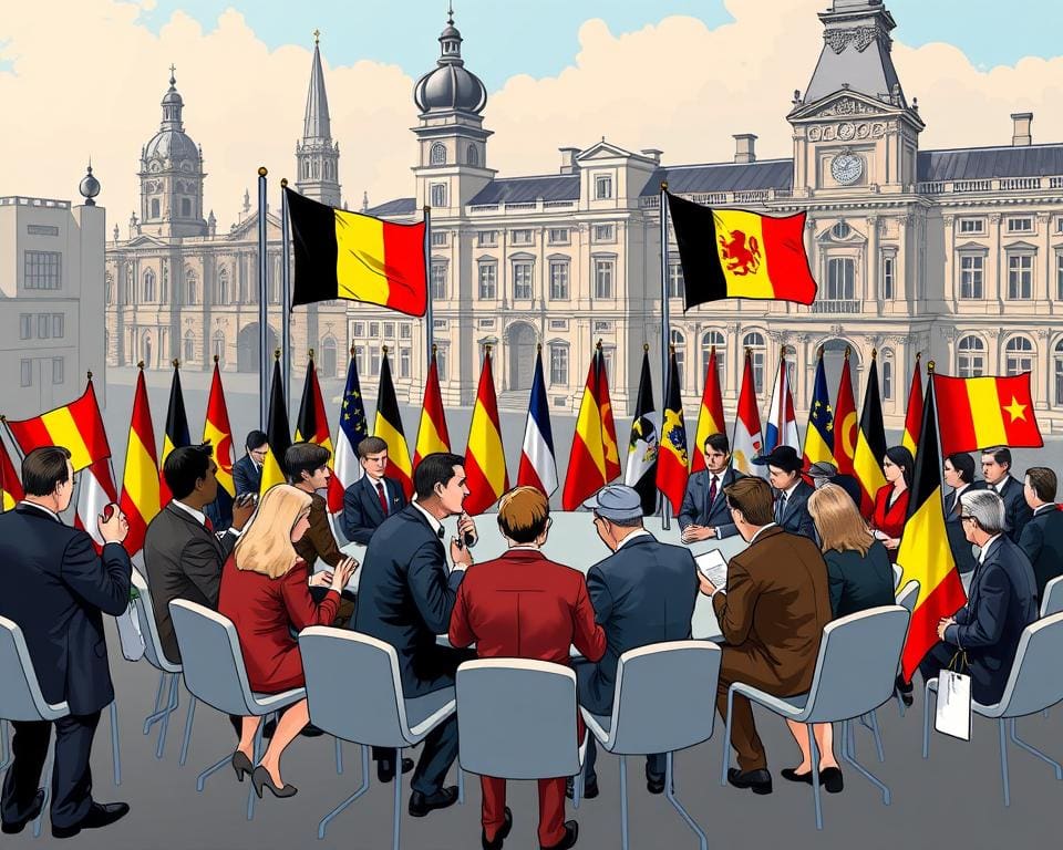 Belgische diplomatie in de wereldwijde politiek