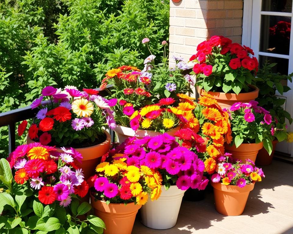 Bloembakken: Voeg kleur toe aan je balkon of tuin