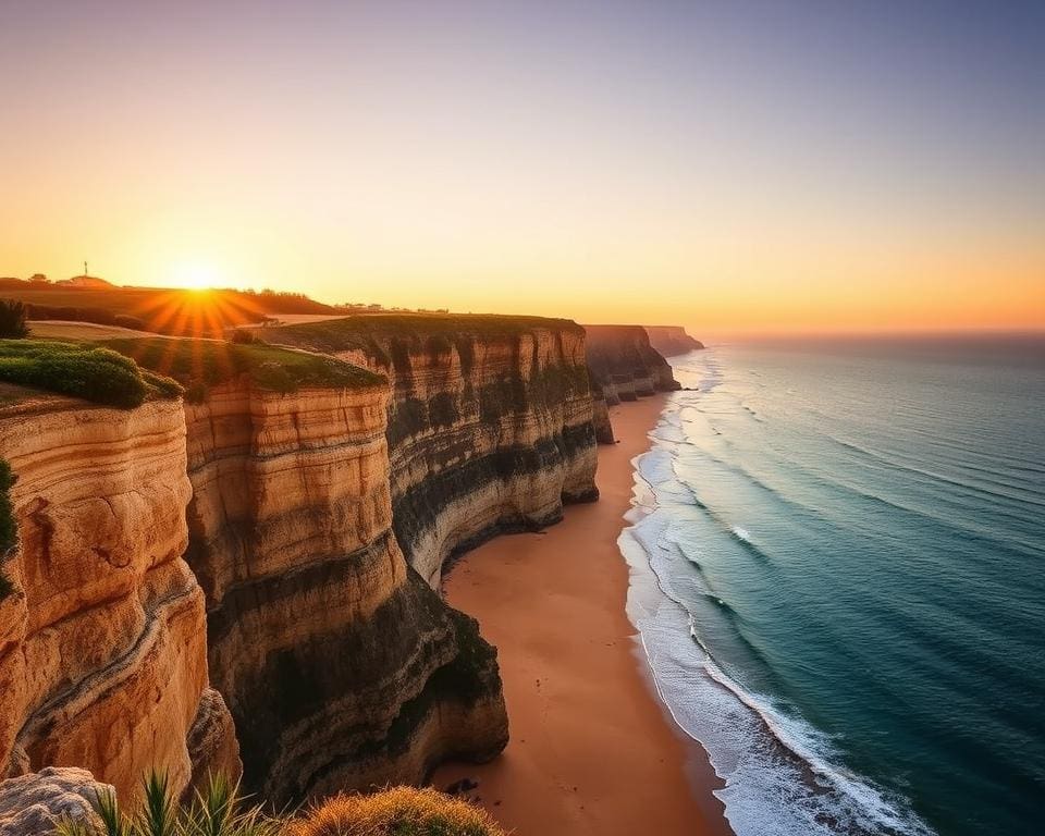 Geniet van de stranden en kliffen van de Algarve, Portugal