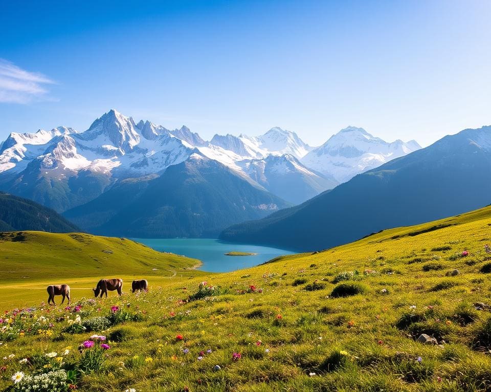 Ontsnap naar de Alpen van Chamonix, Frankrijk