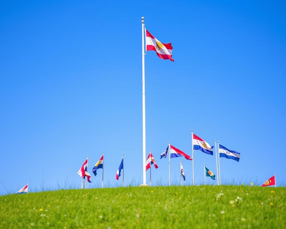 Vlaggenmast: Toon je vlag met trots