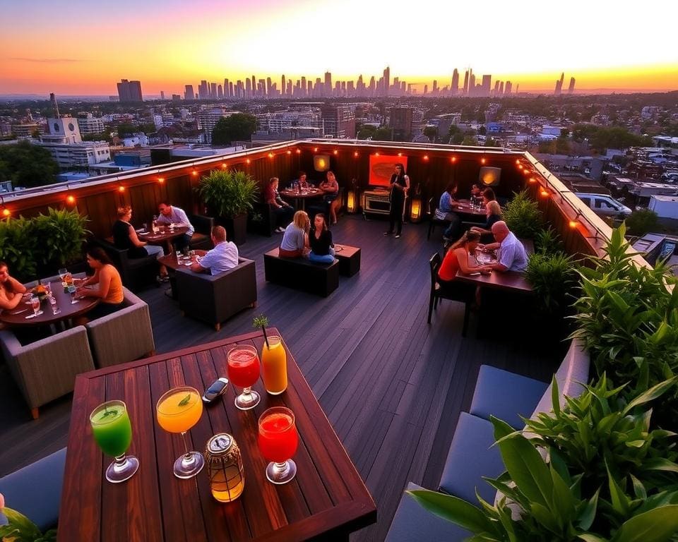 rooftop bar