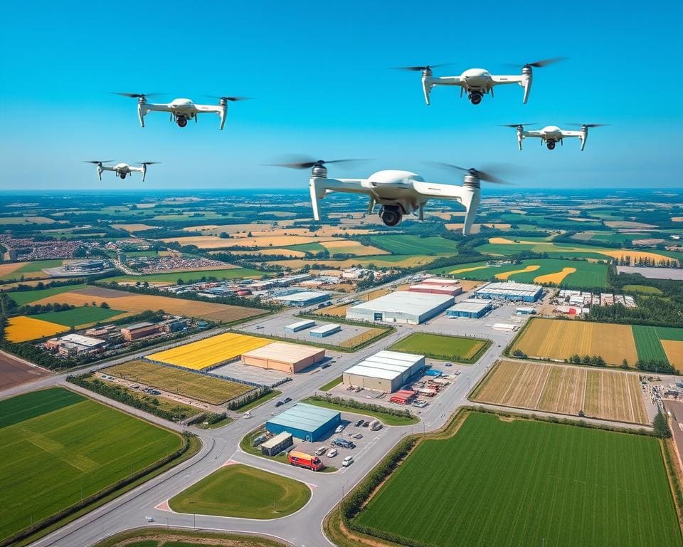 voordelen van drones in logistiek