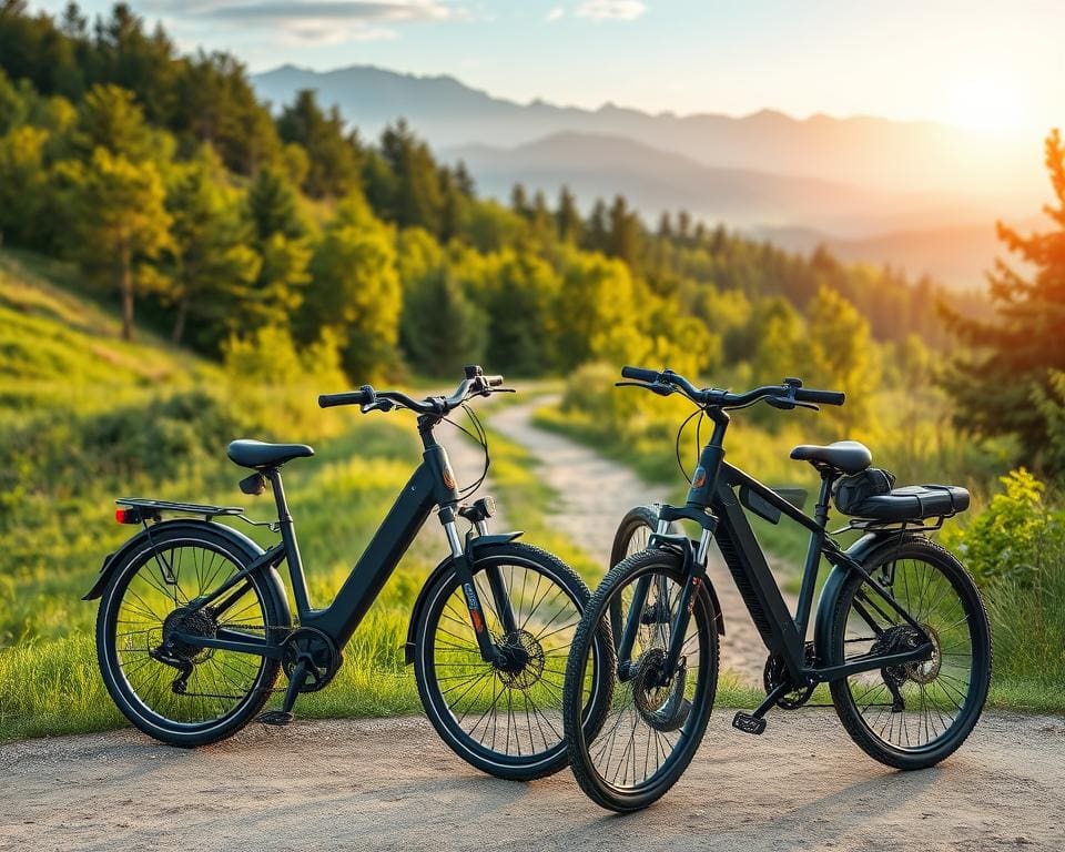 Comfortabele e-bikes