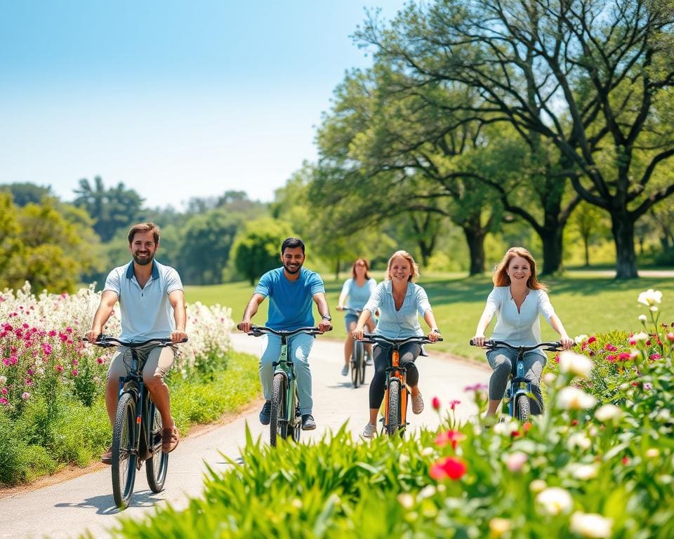 Elektrische fietsen en gezondheid en welzijn