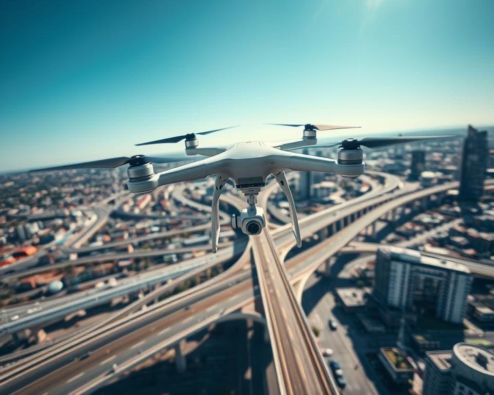 Hoe drones bijdragen aan precisie in infrastructuurinspecties