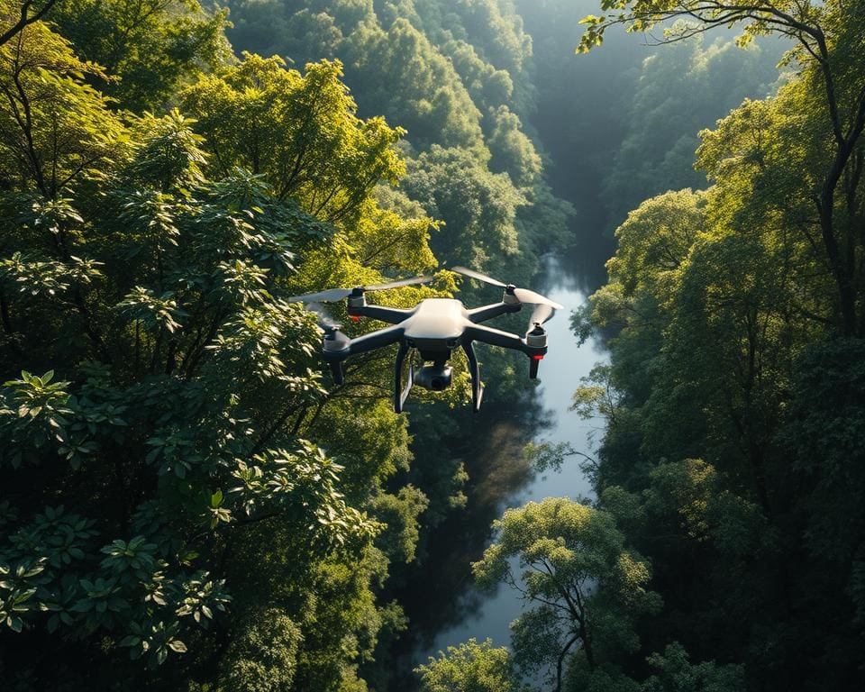 Hoe drones natuurbescherming ondersteunen