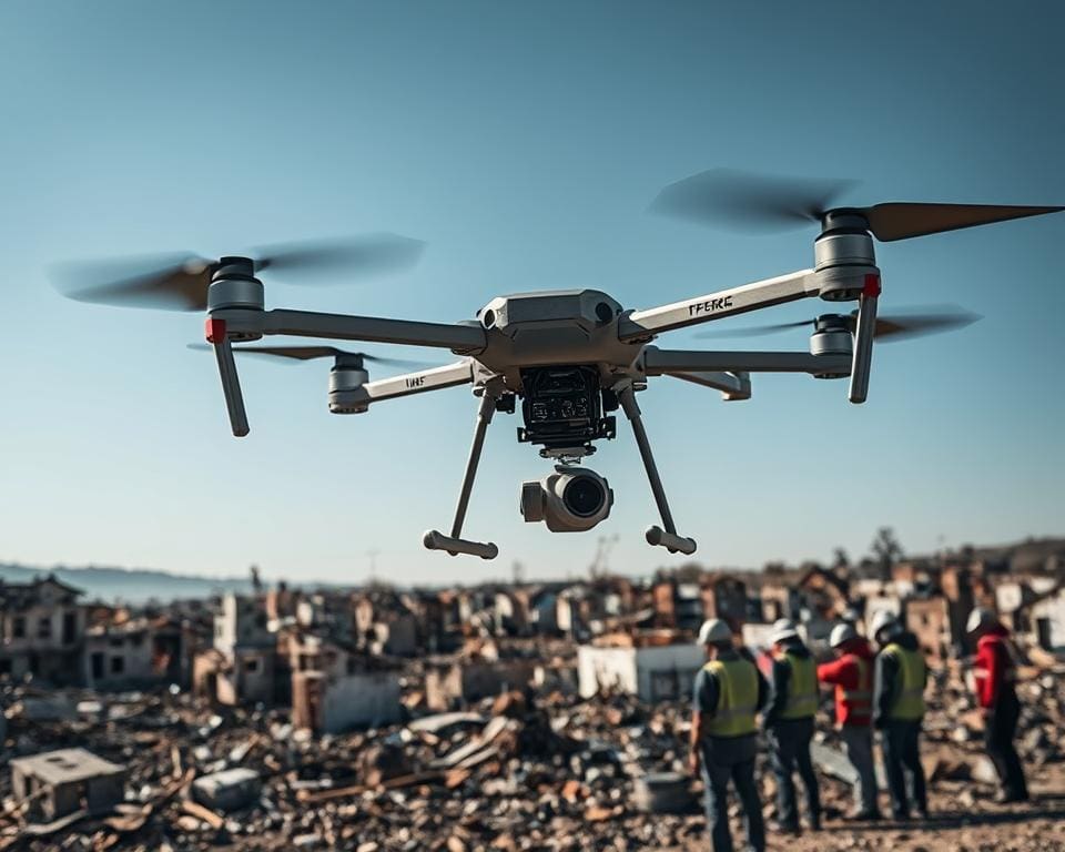 Hoe drones rampenbestrijding efficiënter maken