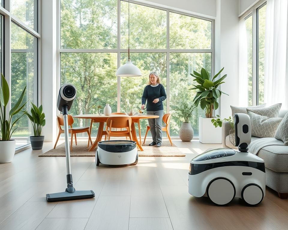 Slimme huishoudrobots