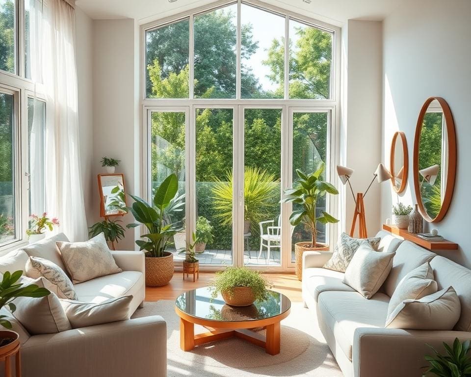 Hoe geef je een donkere ruimte toch een frisse look?