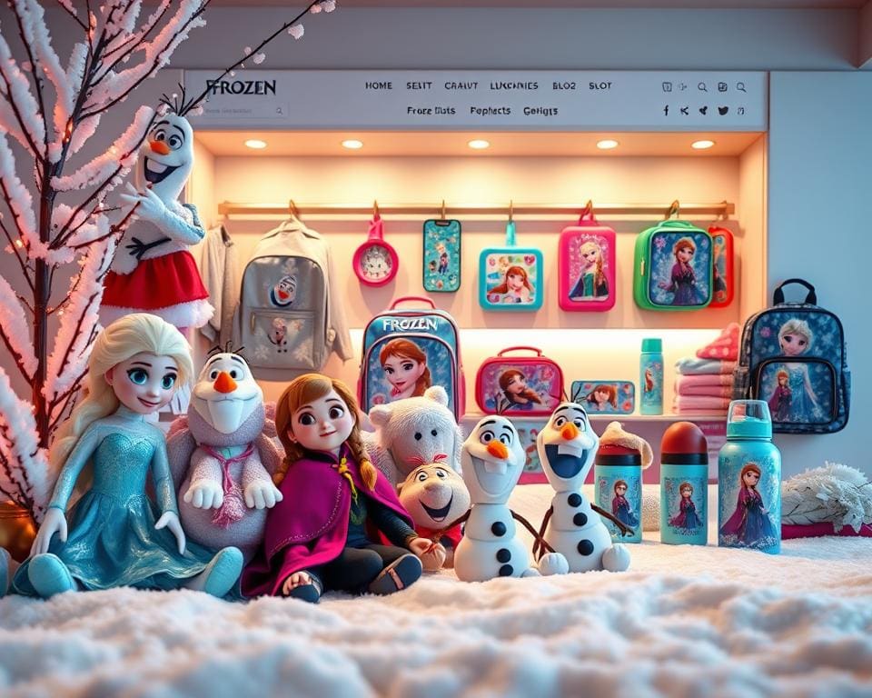 Waar koop je originele Frozen 3 spullen online?