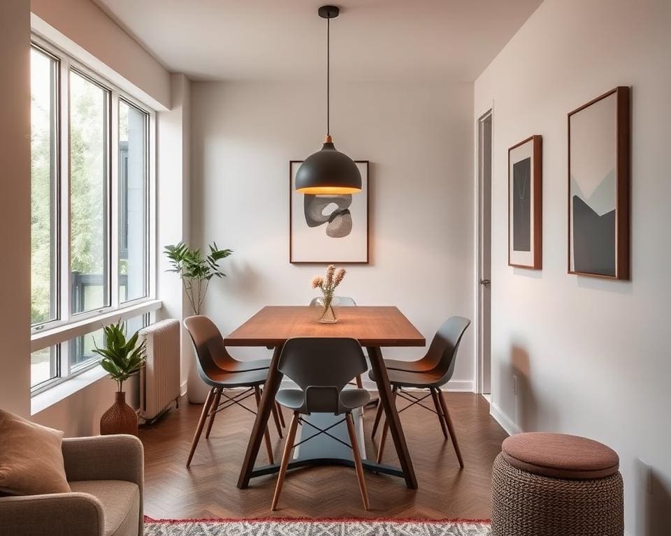 Wat zijn slimme keuzes voor een compacte eetkamer?