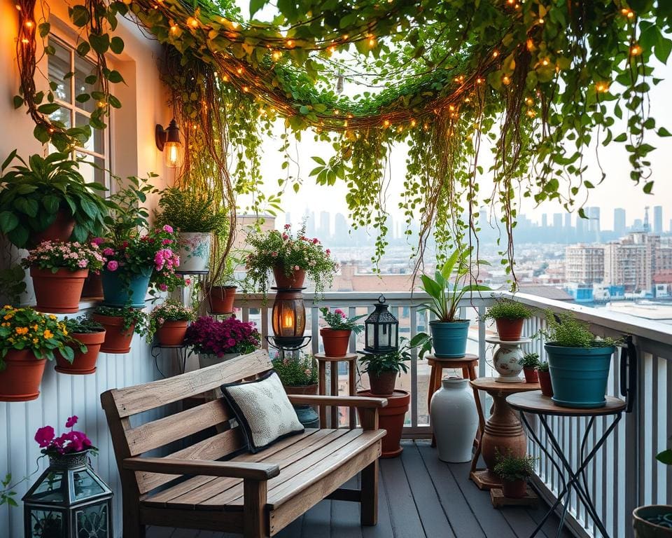 balkon decoratie