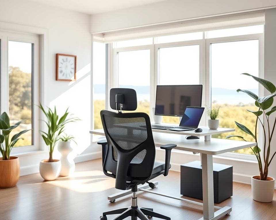 ergonomische werkplek inrichten