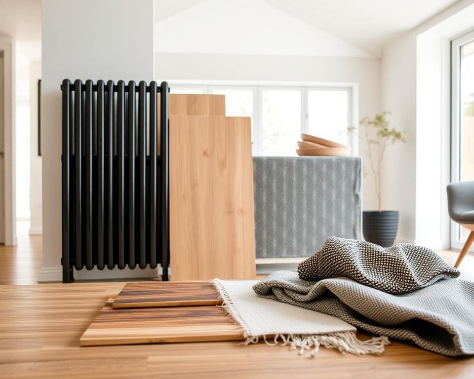 materialen voor radiatorcovers