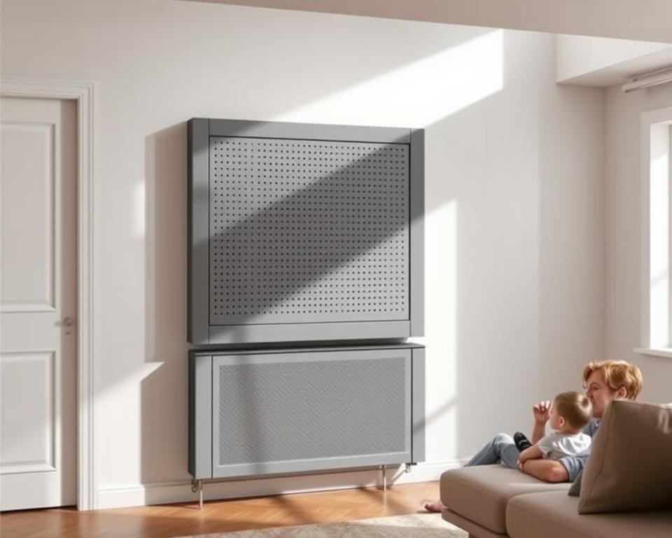 metalen radiatorombouw