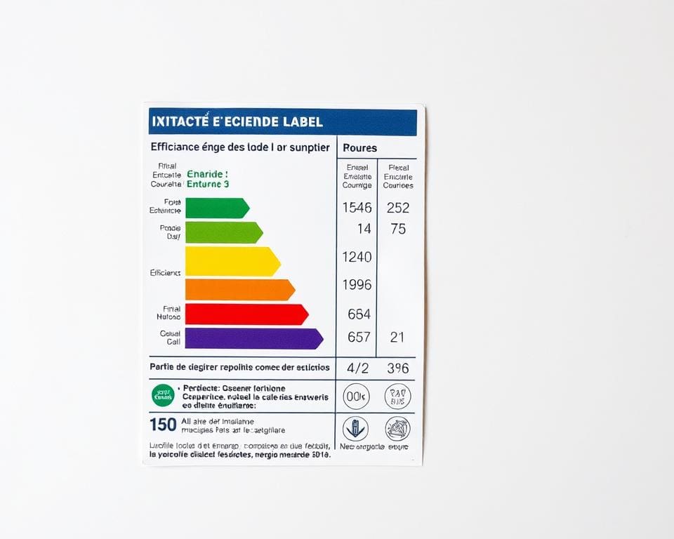 Franse energielabels informatie