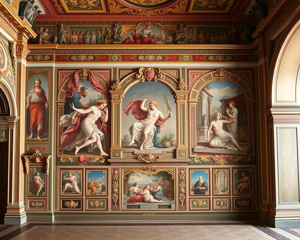 Hoe pak je restauratie van wanddecoratie aan?