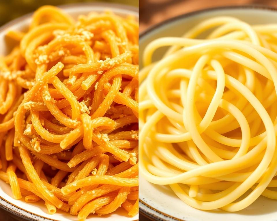 Volkoren pasta vs. witte pasta