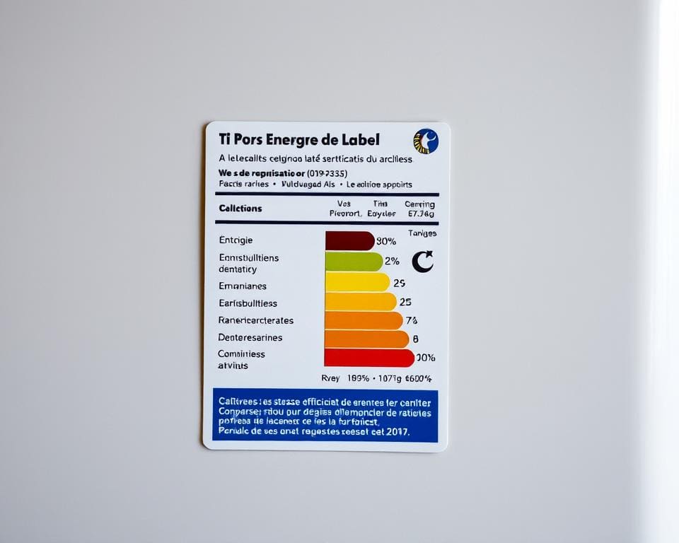 Wat zijn wettelijke eisen voor Franse energielabels?