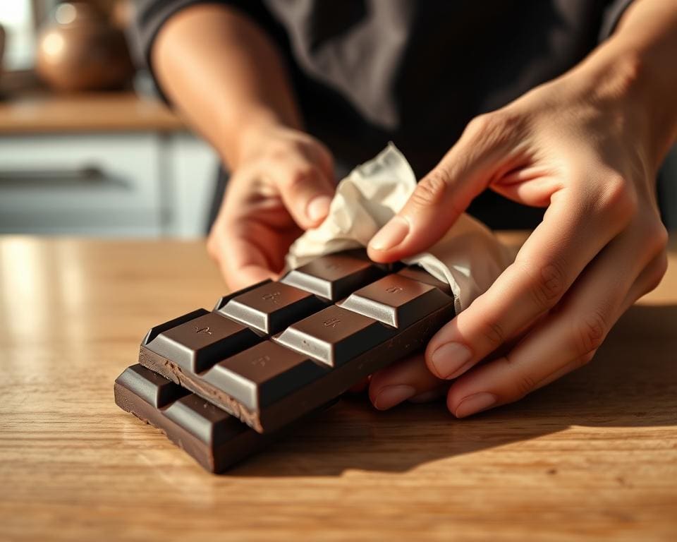 pure chocolade eten