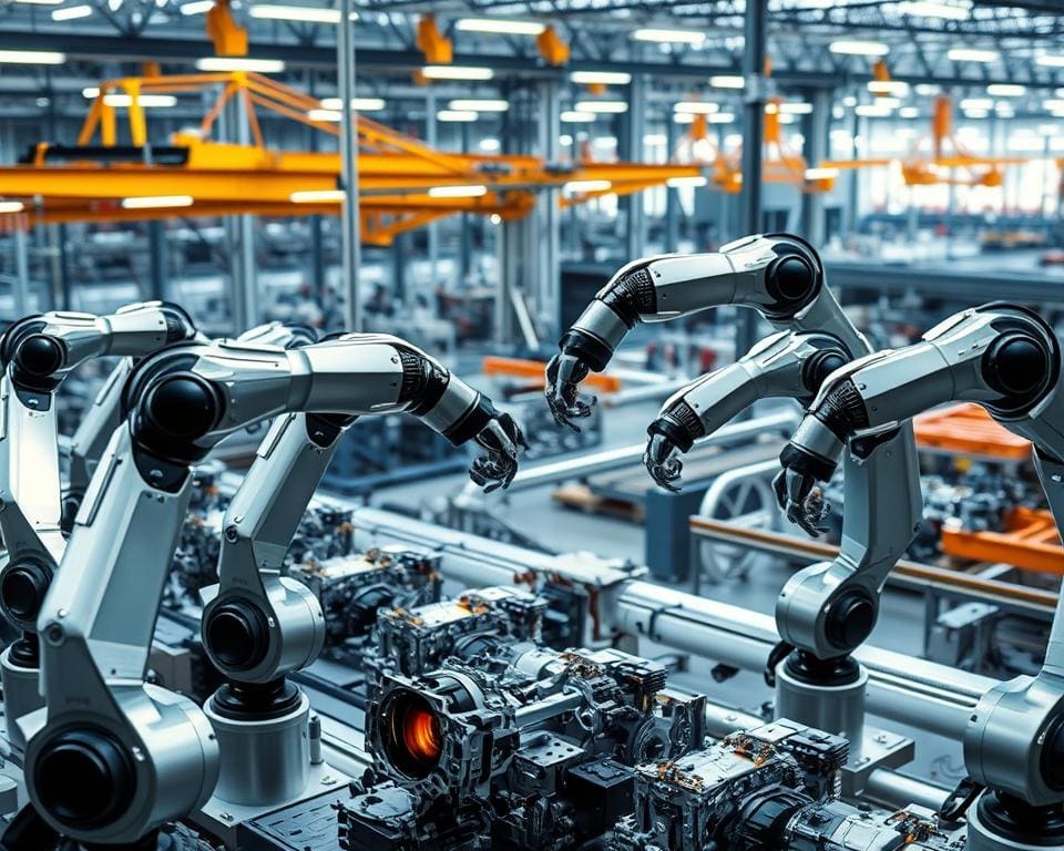 De toekomst van robotarmen in de industrie