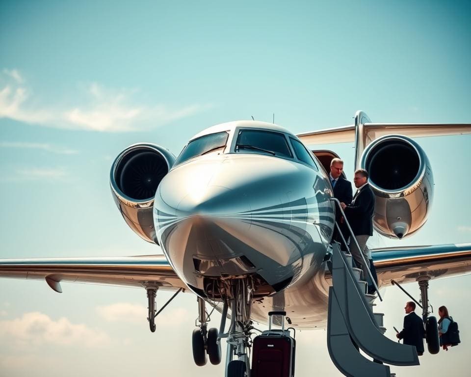 Hoe boek je een privévliegtuig voor een korte vlucht?