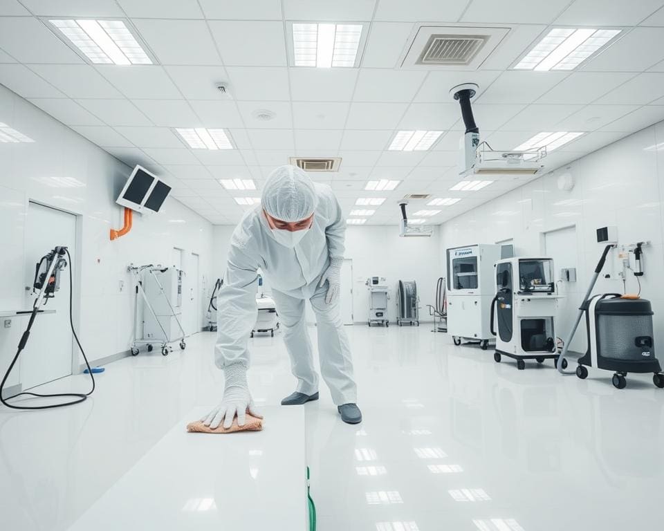 Hoe garandeer je precisie in cleanroomreiniging?