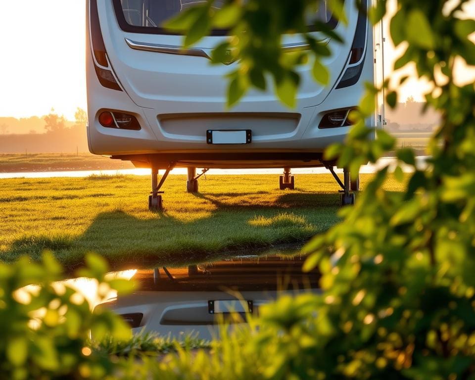 Parkeertechnieken caravan