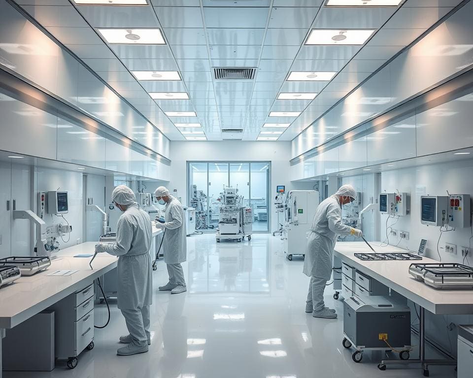 Wat maakt cleanroom reinigen zo cruciaal?