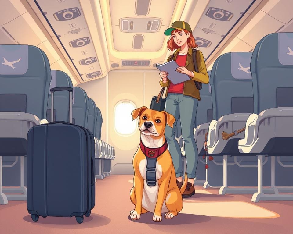 vliegen met hond regels