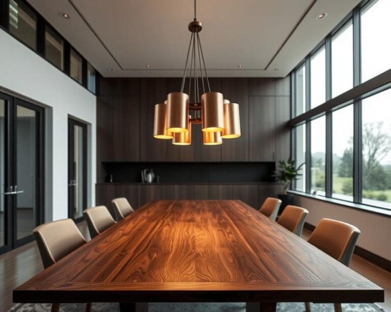 Design hanglampen voor boven de eettafel