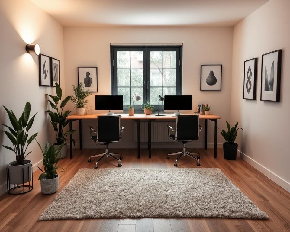 Hoe richt je een studio in voor twee personen?