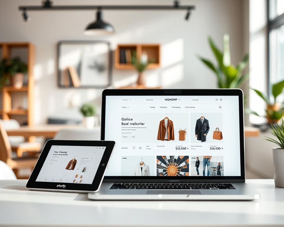 Shopify webshop ontwikkeling