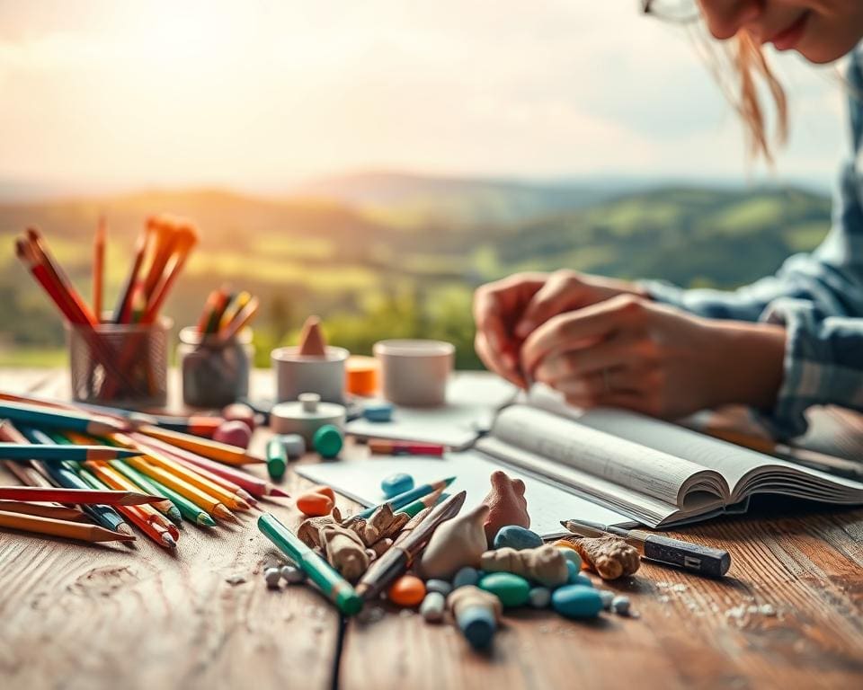 creativiteit en zelfexpressie in hobby's