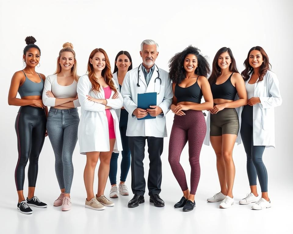 gezondheidsexperts en influencers