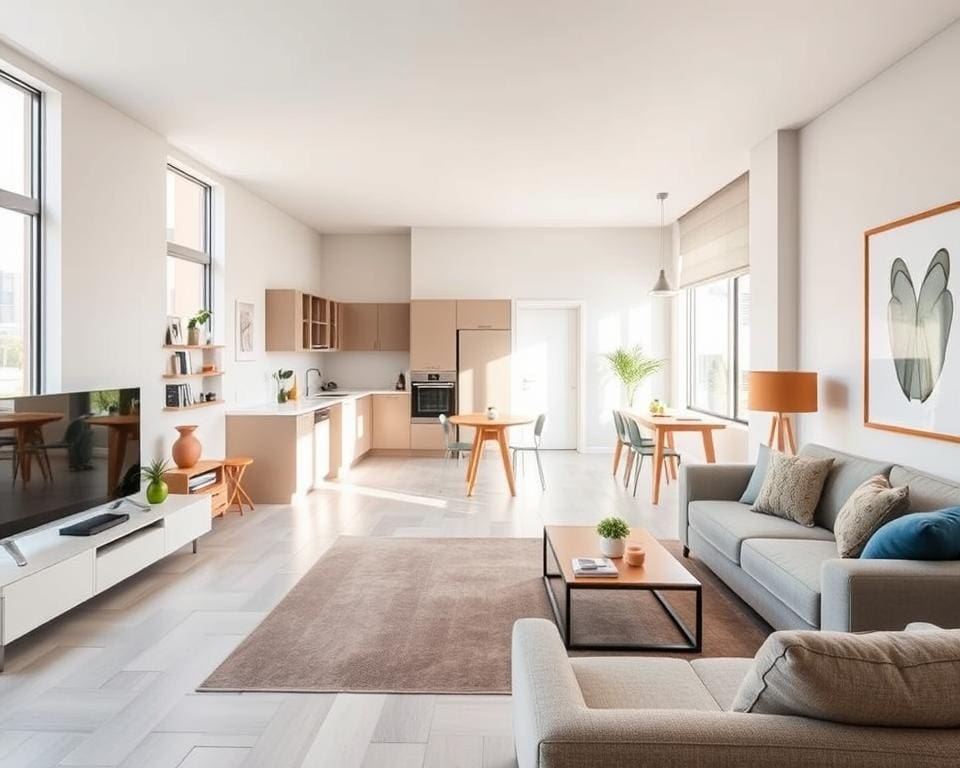 praktische indeling appartement