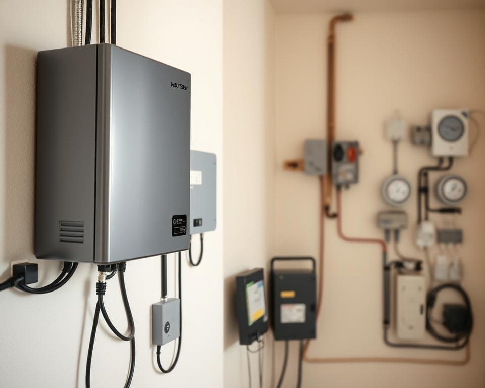thuisbatterij installatie