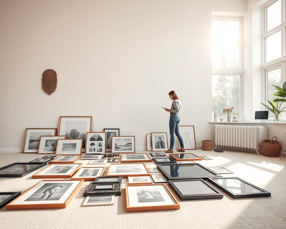 wanddecoratie ophangen