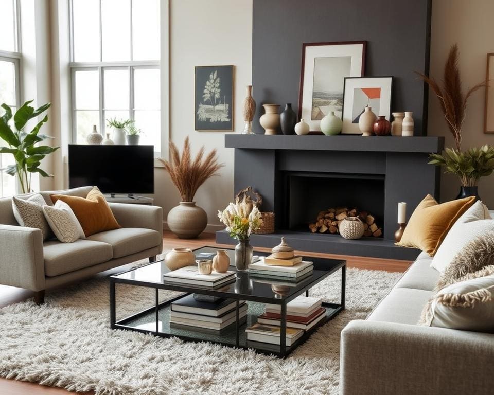 Accessoires die sfeer geven aan de woonkamer
