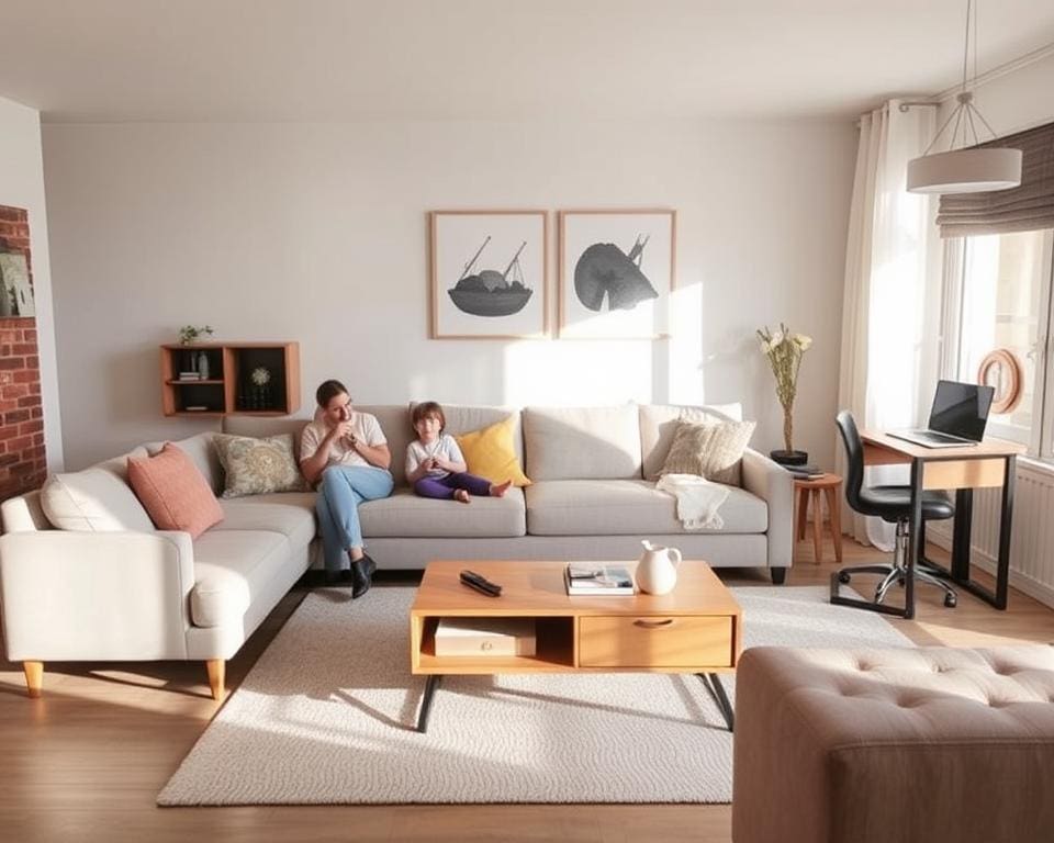 Multifunctionele meubels voor gezinnen